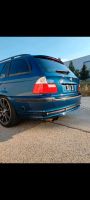 BMW e46 Stoßstange hinten Topasblau Bayern - Moosthenning Vorschau