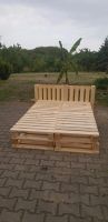 Neues Palettenbett Bett Jugendbett Holzbett Bette 2m x 1.30m Sachsen-Anhalt - Weißenfels Vorschau