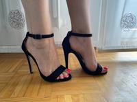 Schwarze High Heels Größe 37 zu verkaufen! Bayern - Dingolfing Vorschau