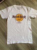 T-Shirt Hard Rock Cafe Lisboa Gr. S Lissabon weiß Shirt Portugal Niedersachsen - Emden Vorschau