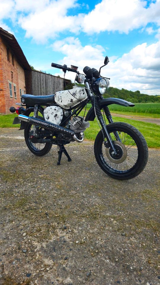 Simson S51 S90 mit TÜV neu 90ccm Mikuni in Felsberg