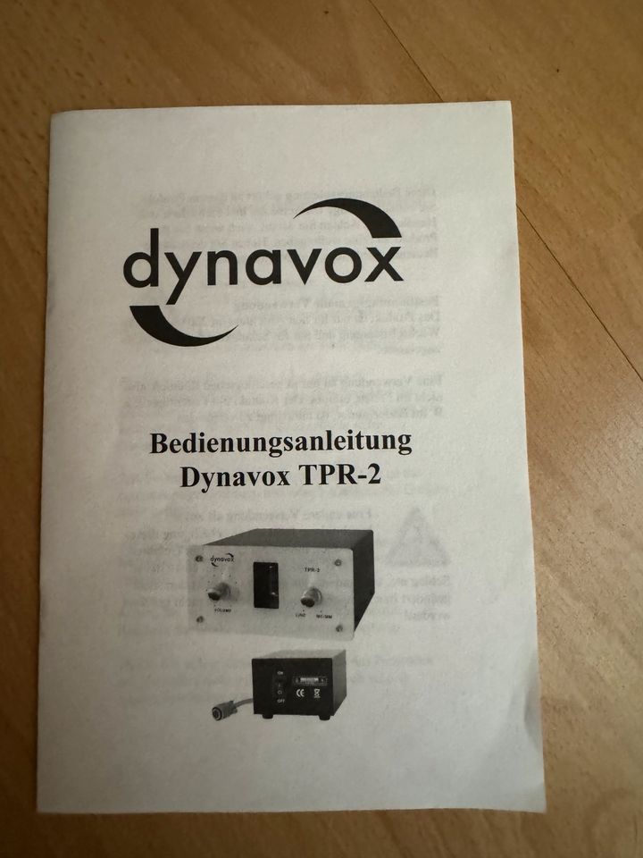 Dynavox Phonoverstärker Mm/Mc Röhre in Worms