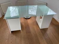 Ikea Schreibtisch mit Glasplatte, 150x80cm Bayern - Bad Aibling Vorschau