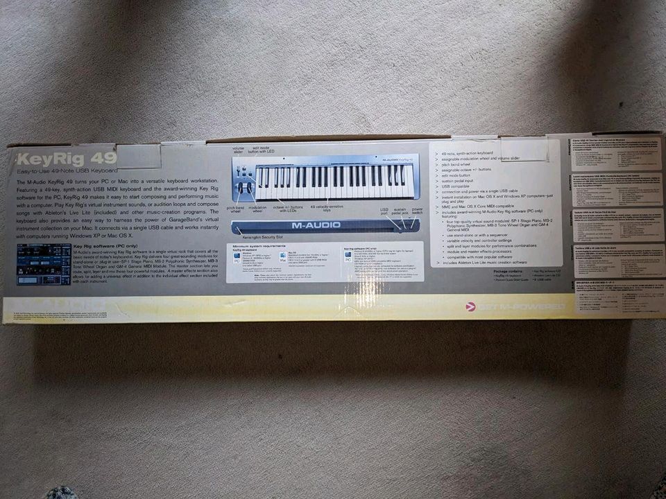 KeyRig 49, Easy-to-Use 49-Note USB Keyboard in Regensburg