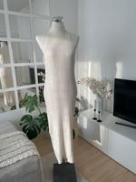 H&M weiß creme Kleid Turtleneck Rippstrick // 40 L Obervieland - Kattenturm Vorschau