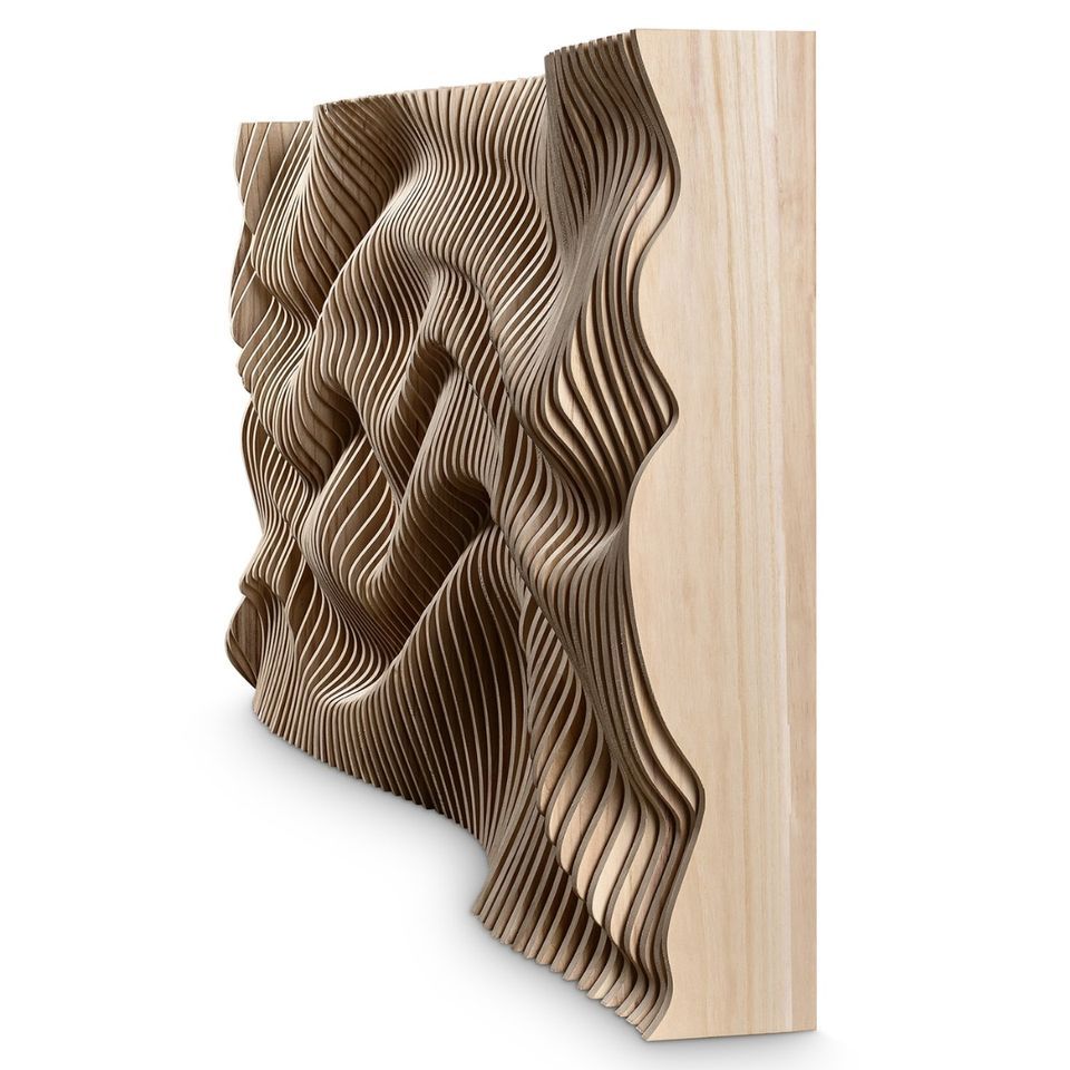 Diffusor / Designobjekt 3D-Wave Akustik Massiv-Holz NEU in Berlin