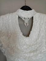 NEU Brautkleid Ballkleid event Abendkleid weiss Spitze knielang Bayern - Würzburg Vorschau