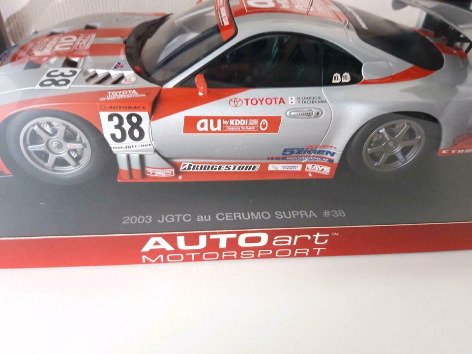 Toyota Supra JGTC 2003 1:18 Auto Art OVP in Naumburg 