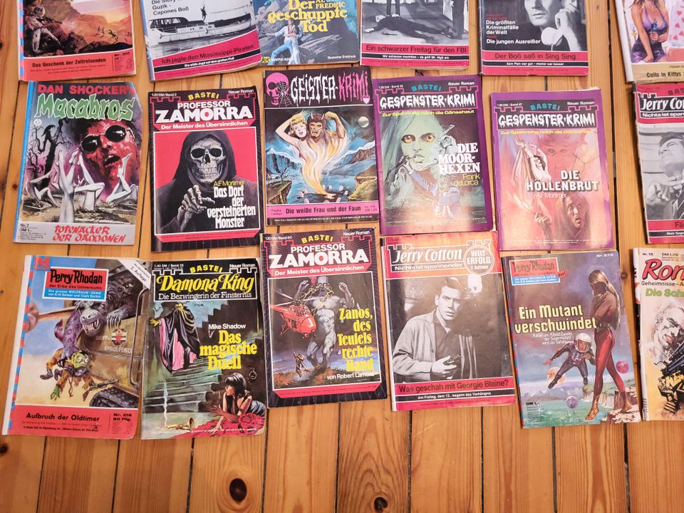 48 Zeitschriften, alt, Zeitungen, Comics, Buch, Sammler in Erkelenz