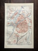 Um 1910: alter Stadtplan Metz Landkarte Bayern - Feldafing Vorschau