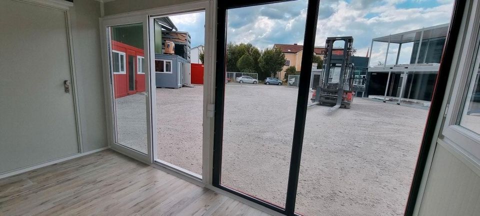 ❗❗ SONDERANGEBOT ❗❗ Ferienwohnung 4 x 2,4 x 2,7 Mtr - Containerunterkunft für temporäre Aufenthalte - Tiny House Wohncontainer Ferienzimmer Gartenhaus Schrebergarten Urlaubsunterkunft Containerwohnung in Brunnen