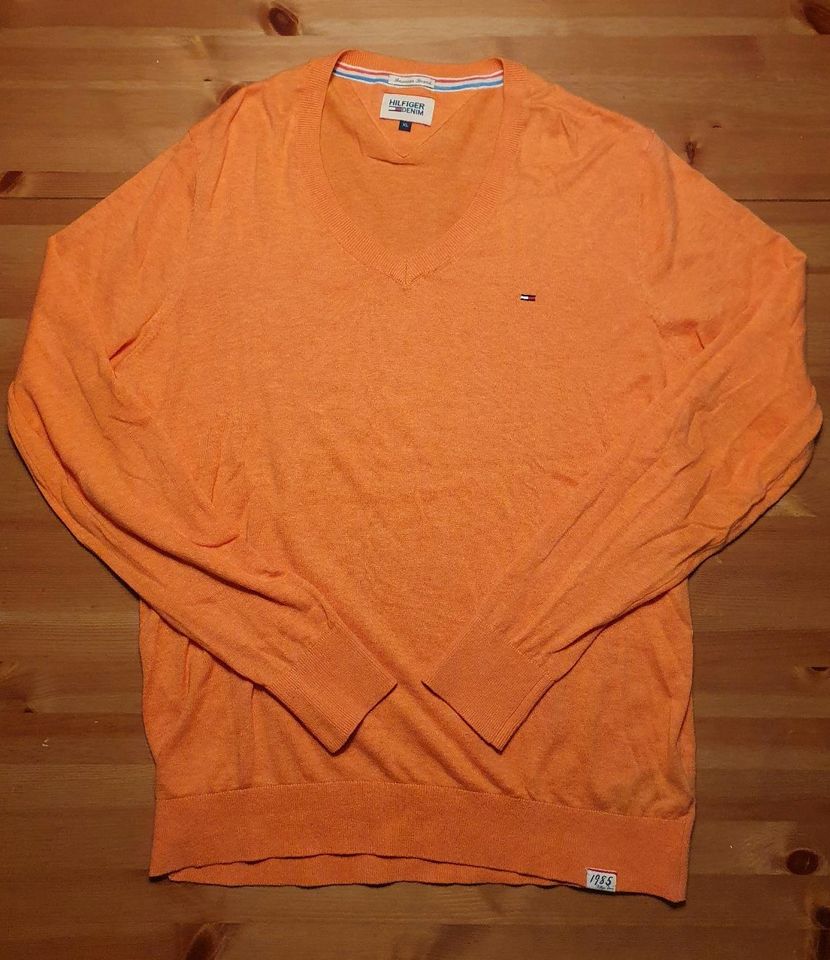 Pullover Tommy Hilfiger XL orange in Essen