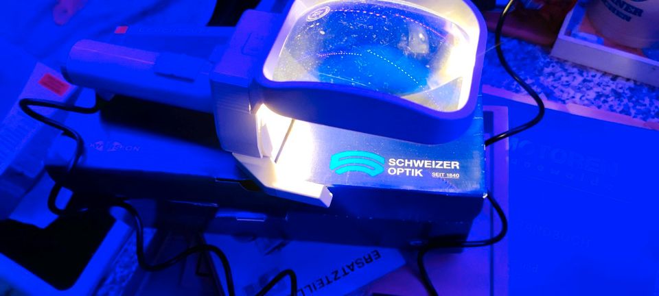 LeuchtLupe "Schweizer Optik" modular Halogen in Bautzen