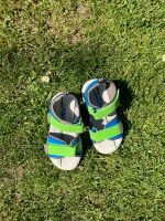 Sandalen Schuhe Junge 26 grün blau Guter Zustand Brandenburg - Falkensee Vorschau