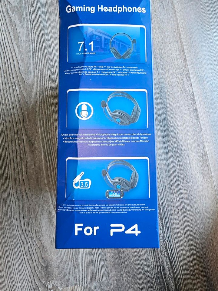 Gaming Headset  für ps4 neu in Seebad Bansin