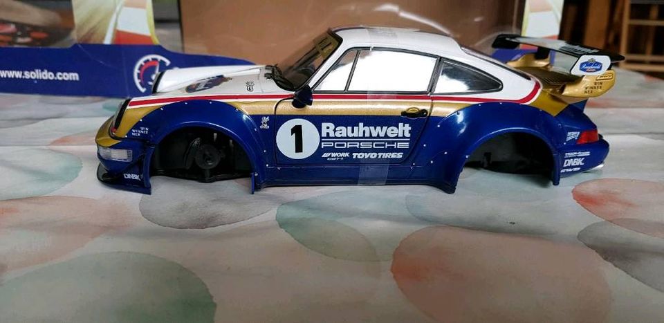 1:18 Solido Porsche 964 911 RWB Rauhwelt Bastler Defekt in Nürnberg (Mittelfr)