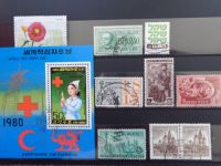 Asien, Italien, Israel Briefmarken gestempel: oben li asiatische Baden-Württemberg - Bad Saulgau Vorschau