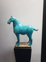 Chinesisches Pferd  Statue Dekopferd Terrakotta glasiert Tier Baden-Württemberg - Konstanz Vorschau