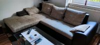 Sofa Couch mit Bettfunktion, Kissen, Bettkasten Niedersachsen - Südbrookmerland Vorschau