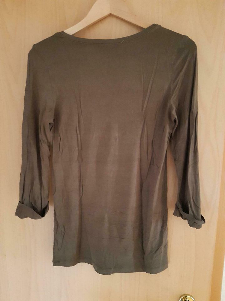 Stillshirt 36/38 olive braun 9 Monate in Neu Ulm