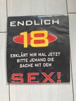 T-Shirt zum 18. Geburtstag - Spaß - Shirt -schwarz Größe XL Frankfurt am Main - Gallusviertel Vorschau