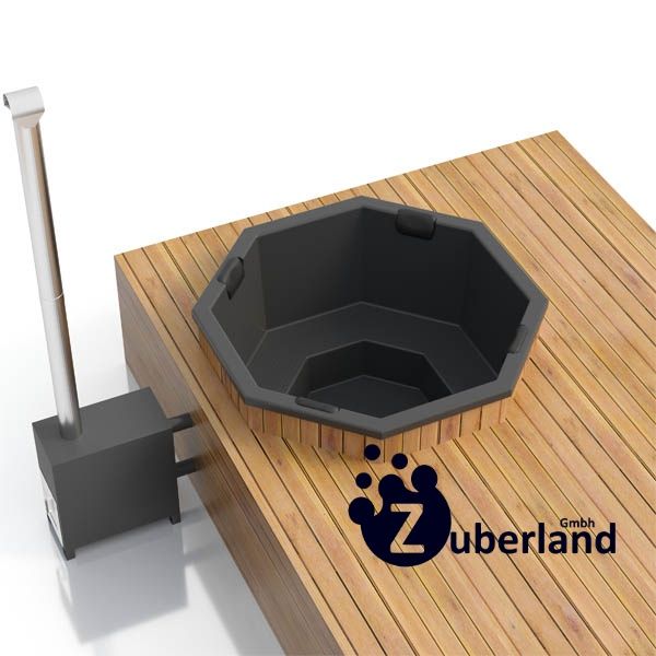 20% Rabatt, Badebecken GFK achteckig 2mx2m, 7Pers., Holzofen in Delligsen