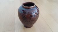 Blumen-Vase | braun Muster Korond Corund verziert Stuttgart - Stuttgart-Nord Vorschau