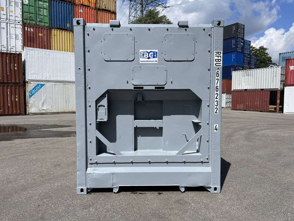 ✅ 40 Fuß High Cube ISOLIERCONTAINER / ex Kühlcontainer / Thermocontainer in RAL 7001 in Hamburg