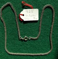 925er Silbercollier Halskette 41cm Niedersachsen - Großheide Vorschau