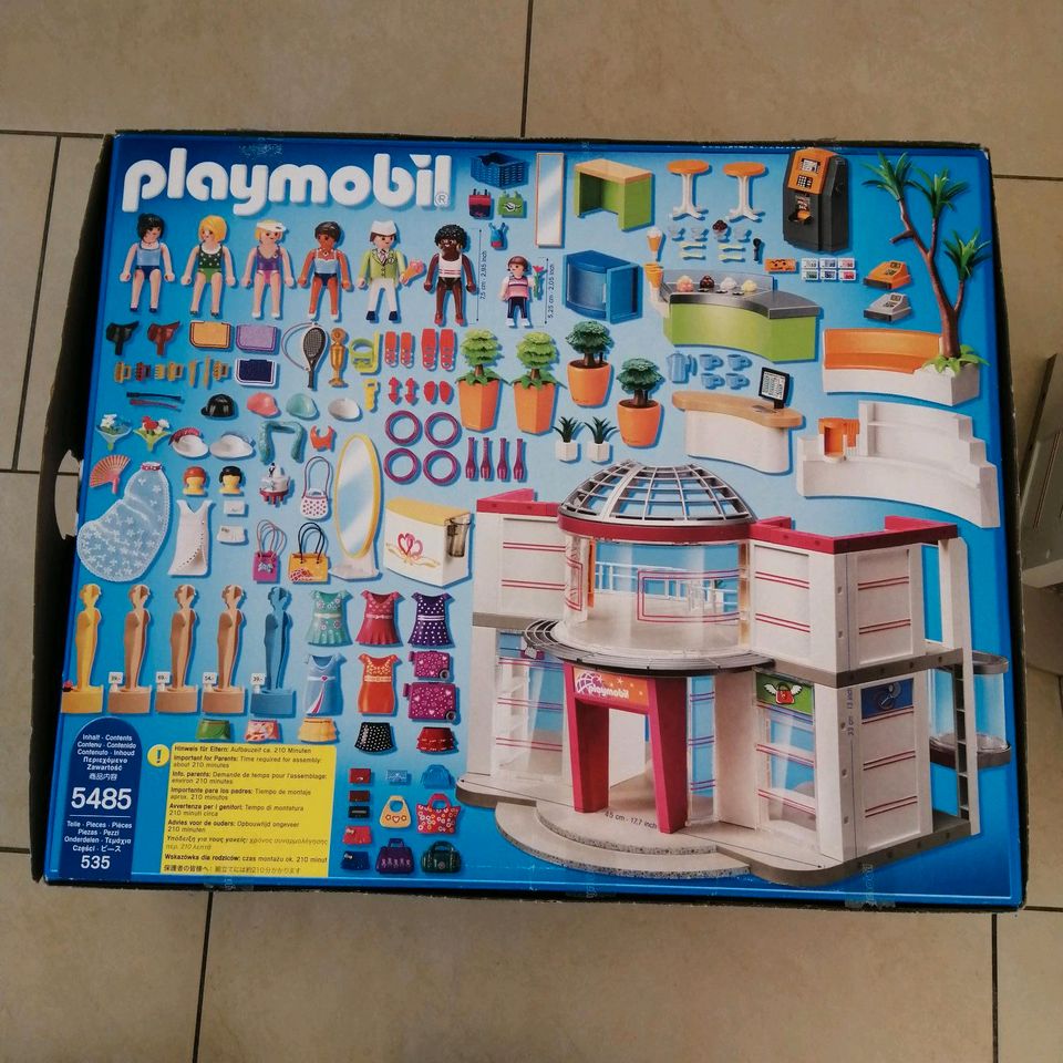 Playmobil 5485 Einkaufshaus City Life Shoppingcenter OVP in Rosendahl