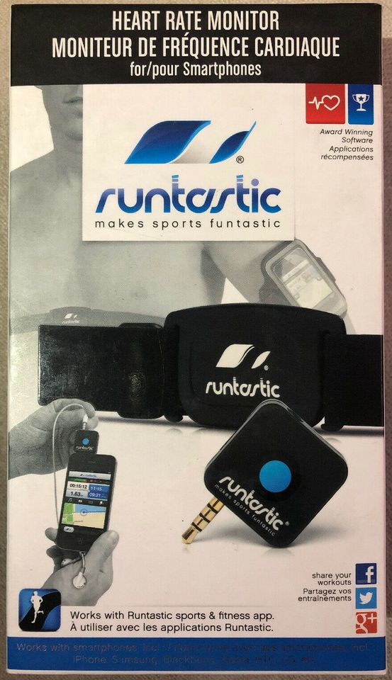 Runtastic Heart Rate Monitor RUNDC2 Smartphone-Brustgurt zur Herz in Lüdenscheid