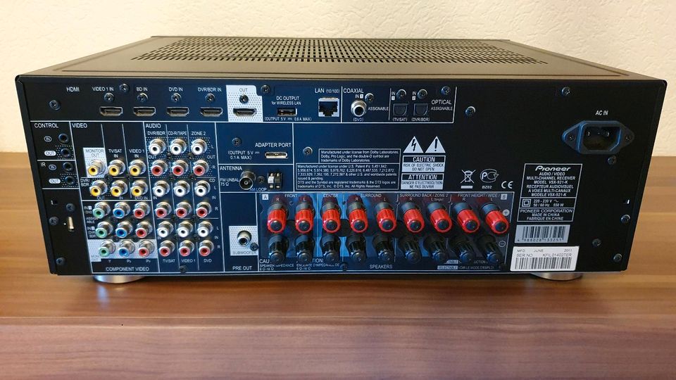 AV-Receiver Pioneer VSX-921-K 7.1 in Zell (Mosel)