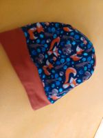 Mütze Winter 52 fleecefutter blau orange waldtiere handmade Dresden - Cotta Vorschau