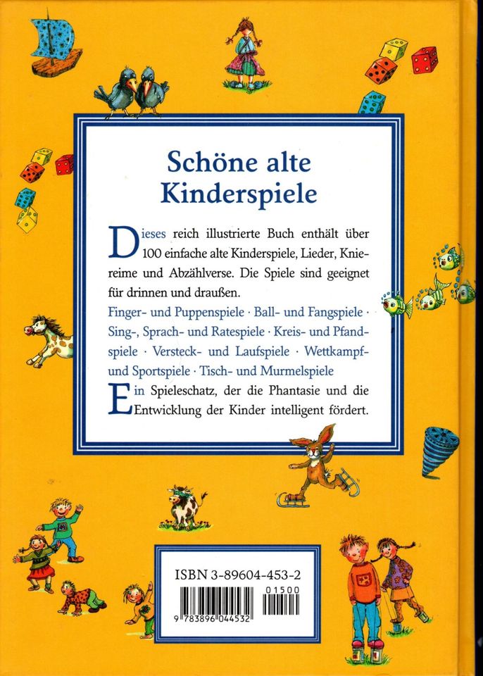 Schöne alte Kinderspiele von Gisela Dürr & Martin Stiefenhofer in Apensen