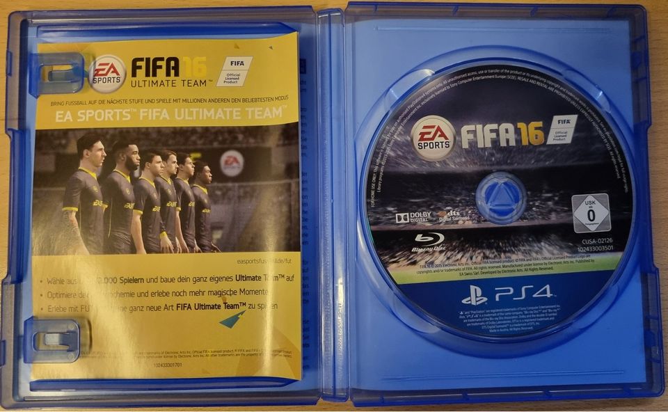 FIFA 16 - PS4 in Kolbermoor