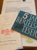 1955 Bertelsmann Lesering Werbegeschenk Brief Broschüre Buch Berlin - Wilmersdorf Vorschau