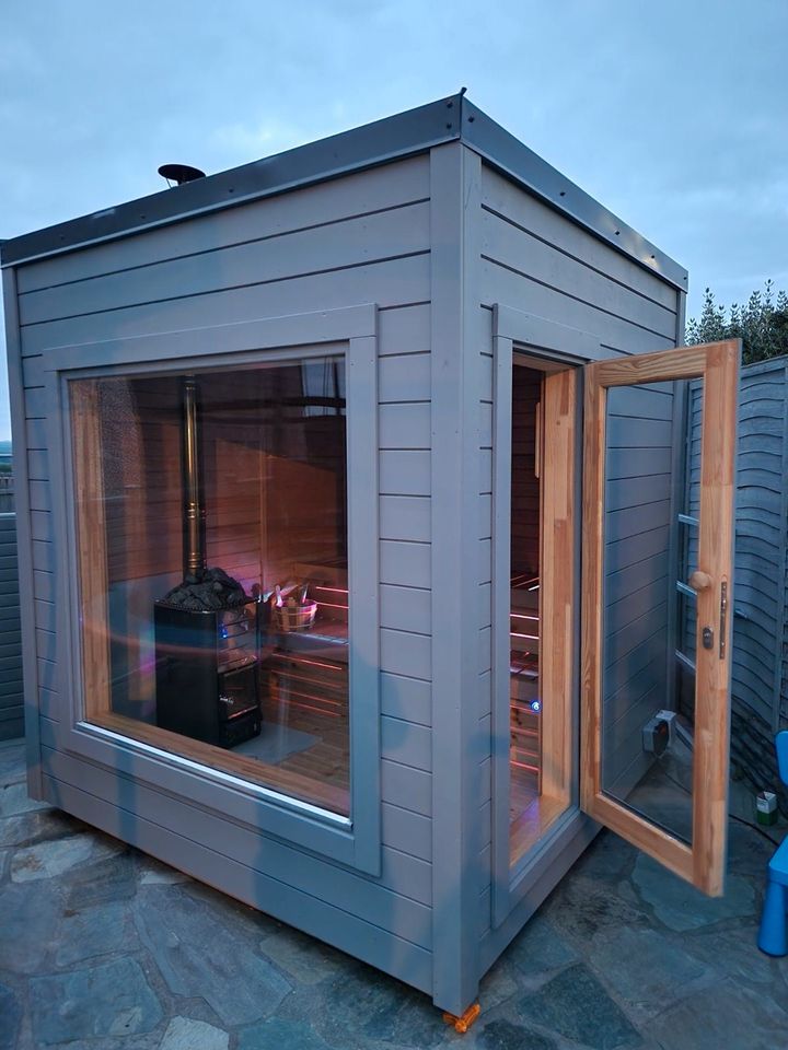 Modern Sauna 2.3×2.3m in Berlin