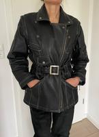 Damen-Motorradjacke von Hein Gericke, schwarz, Größe 38-40, Biker Hessen - Hünstetten Vorschau