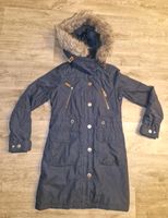 TARA Parka Winterjacke mit Kapuze und Fell Gr.38 d-blau TOP Sachsen - Tharandt Vorschau