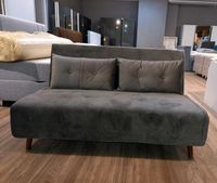 Schlafsofa Schlafcouch klappbar Samt Grau Nur 140cm Breite Düsseldorf - Bilk Vorschau