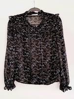 Damen Bluse Schwarz Mit Blumenmuster, Größe S, Pieces Bayern - Schweinfurt Vorschau