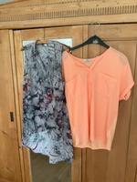 1 Blusen top   1 Bluse Gr. 42 XL neuwertig 2 Teile Niedersachsen - Spelle Vorschau