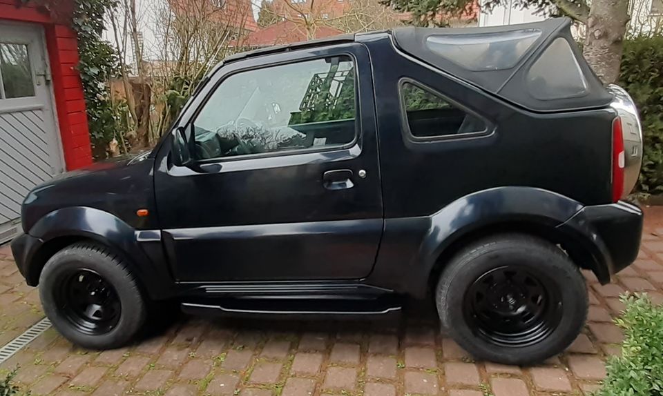 Suzuki Jimny Cabrio   /  Jeep Cabriolet schwarz in Nordhausen