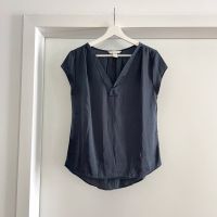 Dunkelblaue H&M Bluse / Blusenshirt Frankfurt am Main - Sachsenhausen Vorschau