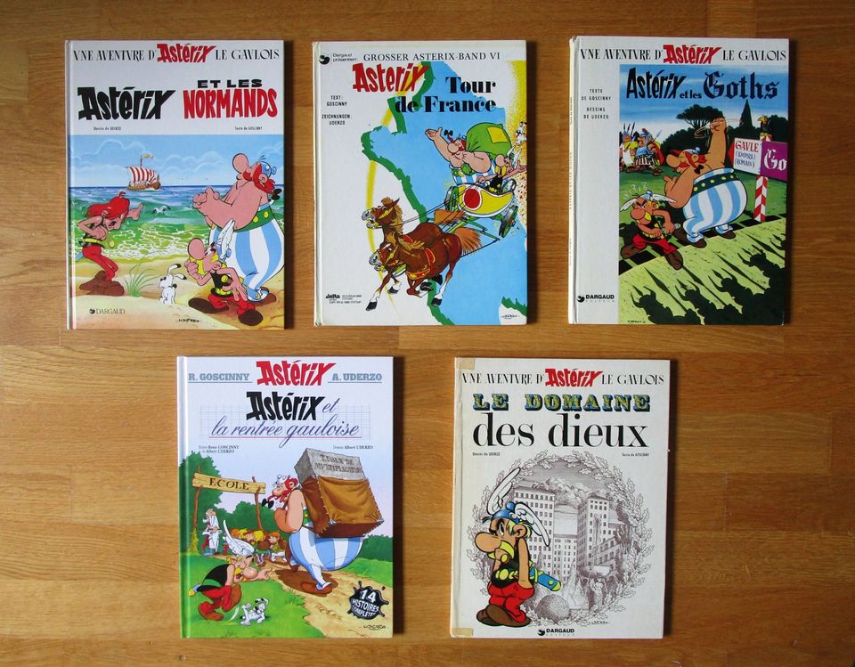 Asterix Hardcover – auch Dialekt-Bände und französische Ausgaben in Köln
