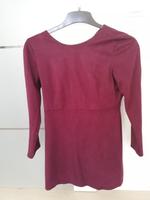 Minikleid Zara Velours Wildleder bordeauxrot weinrot Bayern - Olching Vorschau