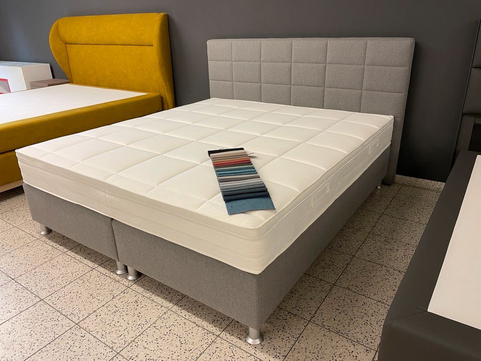 Boxspringbett 140x200 auch in Verschiede Stoffe zu bestellen in Weitramsdorf