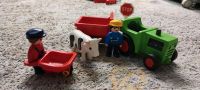 PLAYMOBIL Traktor Anhänger Schubkarre Kuh Sachsen - Waldkirchen Vorschau