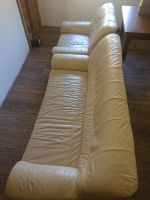 Ledersofa Beige zu verschenken. Bis 2.6. reserviert Niedersachsen - St. Andreasberg Vorschau