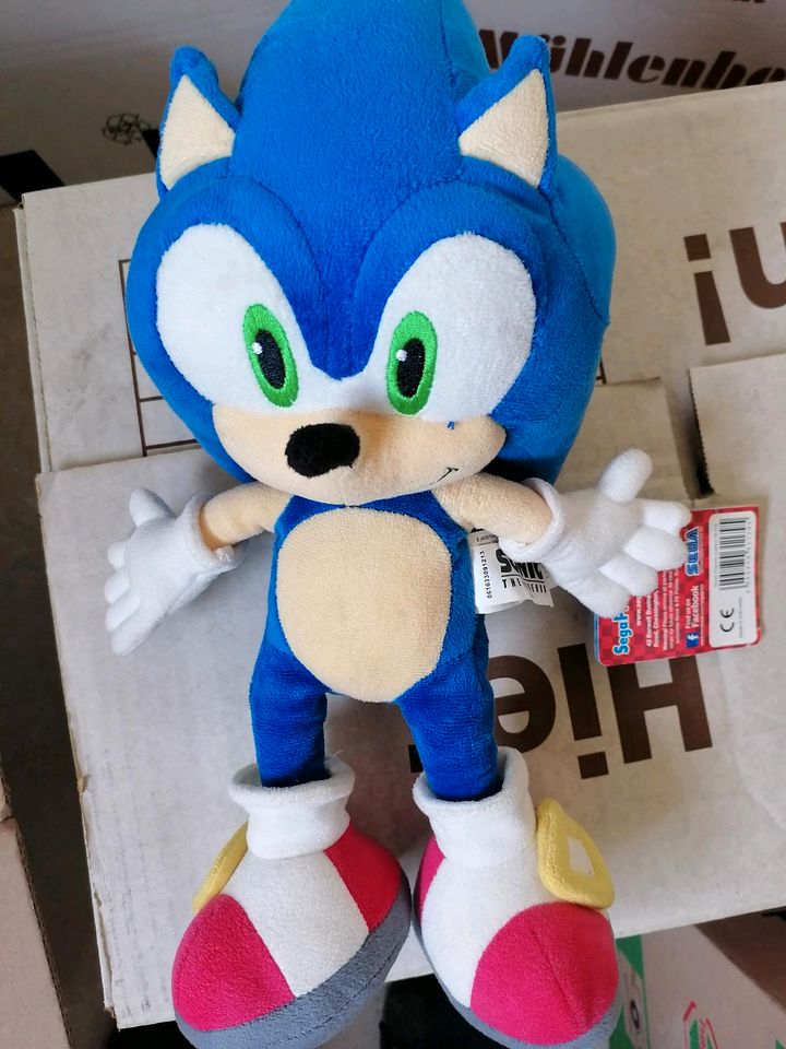 Sonic The Hedgehog Plüschfigur in Oer-Erkenschwick